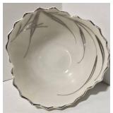 Three-Piece Set: Cobalt Blue Pitcher, Hand Blown Teardrop Ornament & Japanese Bowl (Lot of 3)