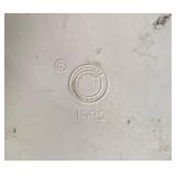 Hartstone Pottery Ceramic Platter - Geometric Native Aztec Pattern