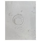 Hartstone Pottery Ceramic Platter - Geometric Native Aztec Pattern