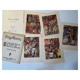 Diego Rivera - 5 Reproductions in Color of Mexican Frescoes - Fischgrund 1946