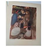 Diego Rivera - 5 Reproductions in Color of Mexican Frescoes - Fischgrund 1946