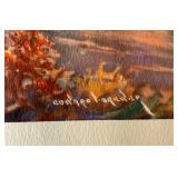 Edward Brewer - 21 x 21 in Autumn Landscape Painting