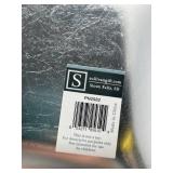 Sullivan Gift Company Silvered Decorative Plates - Butterfly & Bird (Lot of 2)