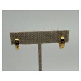 Cartier Inspired Love Hoop Earrings - Gold Plated