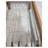 Doll Bed - Vintage Floral Wood Frame with Mattress & Quilted Cover