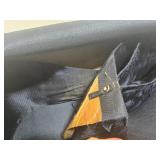 Harvard Passport Print 3-Piece Travel Luggage Set with Round Vanity Case