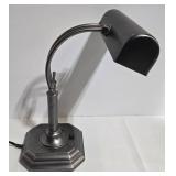Stylish OTT-LITE Brushed Nickel Desk Lamp - Adjustable Neck