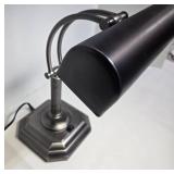 Stylish OTT-LITE Brushed Nickel Desk Lamp - Adjustable Neck