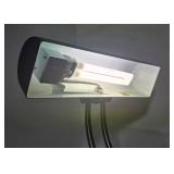 Stylish OTT-LITE Brushed Nickel Desk Lamp - Adjustable Neck