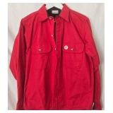 Vintage Field & Stream Chamois Red Cloth Shirt - Men