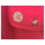 Vintage Field & Stream Chamois Red Cloth Shirt - Men