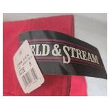 Vintage Field & Stream Chamois Red Cloth Shirt - Men