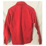 Vintage Field & Stream Chamois Red Cloth Shirt - Men