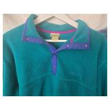 Vintage L.L.Bean Vintage Pullover Fleece & Striped Polo Shirt - Men