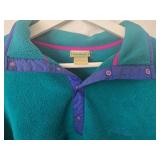 Vintage L.L.Bean Vintage Pullover Fleece & Striped Polo Shirt - Men