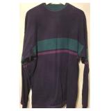 L.L.Bean Vintage Mock-Neck Long Sleeve Shirt & Striped Polo Shirt - Men