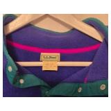 Vintage LL Bean Pullover Fleece & Vintage LL Bean Sweatshirt Russell Athletic Henley - Men