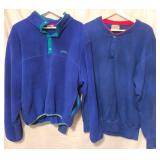 Vintage LL Bean Pullover Fleece & Vintage LL Bean Sweatshirt Russell Athletic Henley - Men