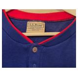 Vintage LL Bean Pullover Fleece & Vintage LL Bean Sweatshirt Russell Athletic Henley - Men