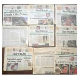 Star Tribune Front Pages - Diana, Princess of Wales Death Coverage Collection (Lot of 9)