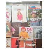 Large Lot of Knitting Books & Booklets - Baby & Kids Patterns Collection