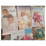 Large Lot of Knitting Books & Booklets - Baby & Kids Patterns Collection