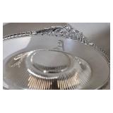 Vintage 2pc Silver Plated Kingsbury Bowl & Viking Yorkshire Pitcher