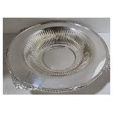 Vintage 2pc Silver Plated Kingsbury Bowl & Viking Yorkshire Pitcher