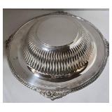 Vintage 2pc Silver Plated Kingsbury Bowl & Viking Yorkshire Pitcher