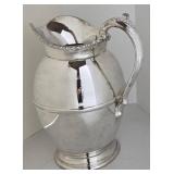 Vintage 2pc Silver Plated Kingsbury Bowl & Viking Yorkshire Pitcher