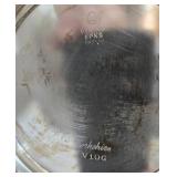 Vintage 2pc Silver Plated Kingsbury Bowl & Viking Yorkshire Pitcher