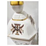 Vintage Porcelain Neoclassical Lidded Jars (Lot of 2)