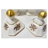 Vintage Porcelain Neoclassical Lidded Jars (Lot of 2)