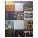 Vintage Elton John, Frank Zappa, George Harrison & Rhinoceros Vinyl Albums (Lot of 12)