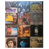 12 Vintage Vinyl Albums - Jeff Beck, B.B. King, The Yardbirds, Van Morrison, Hendrix, Santana