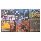 12 Vintage Vinyl Albums - Jeff Beck, B.B. King, The Yardbirds, Van Morrison, Hendrix, Santana