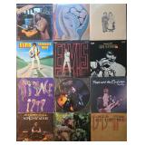12 Vintage Vinyl Albums - Elvis Presley, Prince, Jeff Beck, Derek & The Dominos, Roy Buchanan