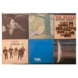 12 Vintage Vinyl Albums - The Beatles, Paul McCartney, John Lennon & Yoko Ono