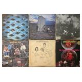 12 Vintage Vinyl Albums - The Who, Led Zeppelin, Frampton, Clapton (Lot of 12)
