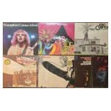 12 Vintage Vinyl Albums - The Who, Led Zeppelin, Frampton, Clapton (Lot of 12)