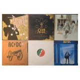 AC/DC & Ozzy Osbourne & David Bowie & Mellow Yellow & Jimi Hendrix & Cheap Trick Records (Lot 12)