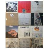 12 Vintage Vinyl Records - The Beatles, Paul McCartney, John Lennon, The Beach Boys, Woodstock