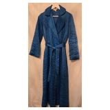 Barbizon Lounge Wear Quilted Robe - Vintage 1970s - Women
