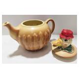 Regal Old McDonald 4-Piece Serving Set - Tea Pot & Sugar Bowl & Covered Butter Dish & Creamer