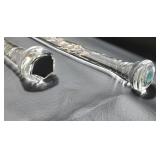 Lot of 3 Glass Rods of Varying Lengths - Signed