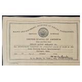 Navy Memorabilia Collection - Farragut Idaho Navy Day & Training Materials