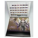 Aion 2009 Calendar & Kekai Kotaki Art Prints (Lot of 6) Including one Signed Art Piece
