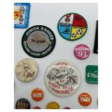 Pinbacks & Patches - Vintage Collection 1940s-1990s