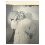 Vintage Star Fur Ad Photo 1930