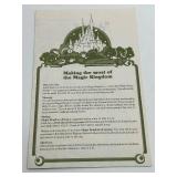 Walt Disney World Vintage Memorabilia Ephemera Collection 1979-1980